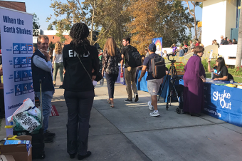 Record breaking Great California ShakeOut day!